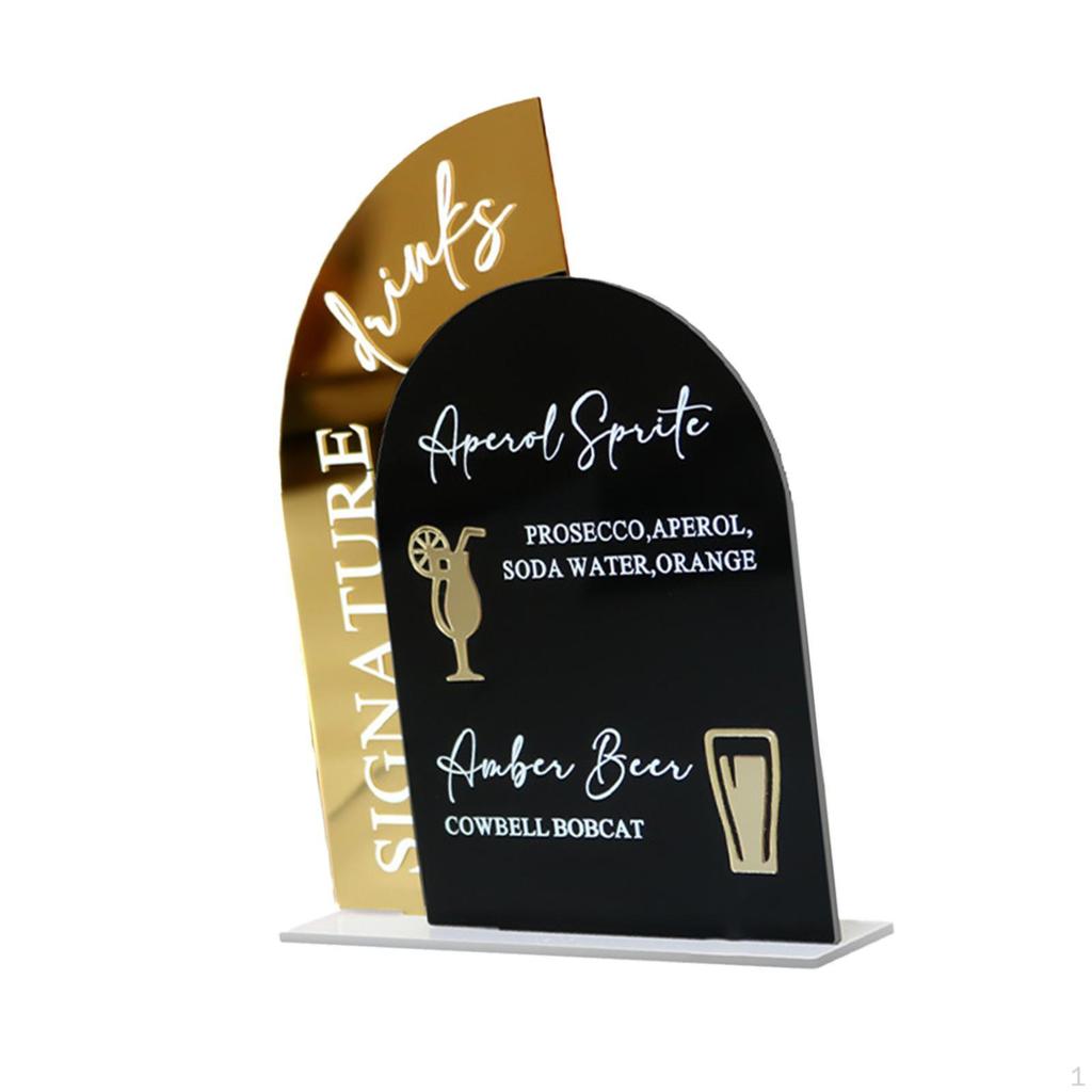 Акриловая табличка для свадебных мероприятий и украшения памятного стола на банкет