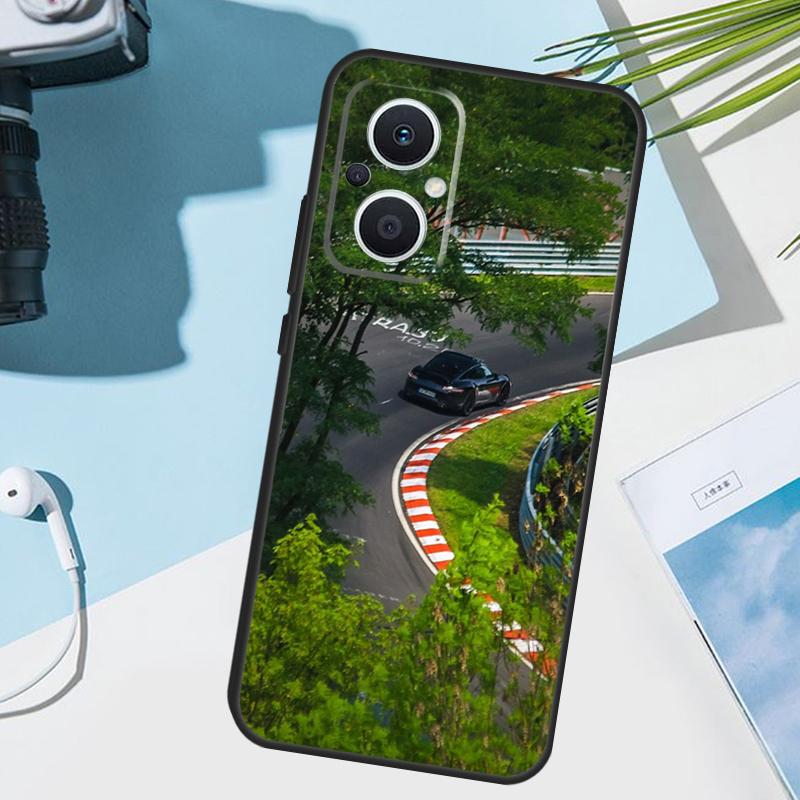 Green Hell Nurburgring Cover For OPPO Reno 13 F 10 11 12 14 Pro 11F 12F 14F 7 8 Lite OPPO Find X9 X8 X5 X6 Pro Case