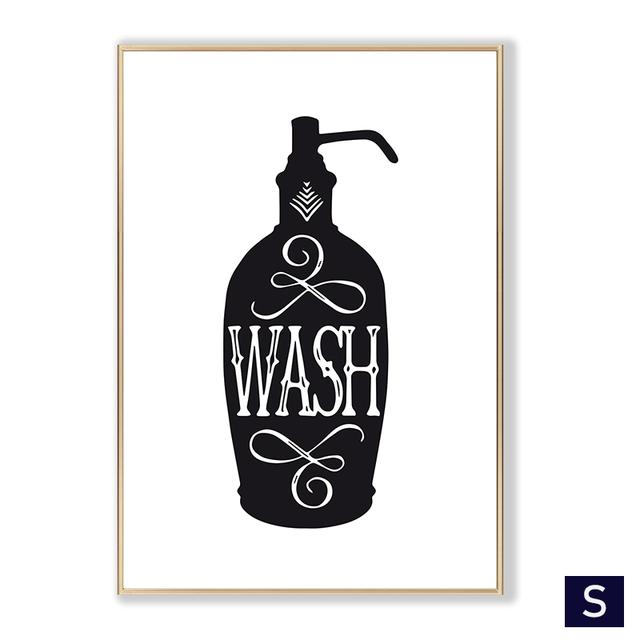 Забавные цитаты для ванной комнаты, настенная живопись на холсте, скандинавские черно-белые постеры, принты для туалета, туалета, юмористические картинки, домашний декор для ванной комнаты