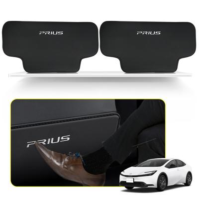 MiJuduo Совместимый с Toyota Prius 50-й серии 60-й серии Эксклюзивная защита от ударов ногами Предотвращает царапины и загрязнения Вышитый логотип Защитная накладка на спинку сиденья