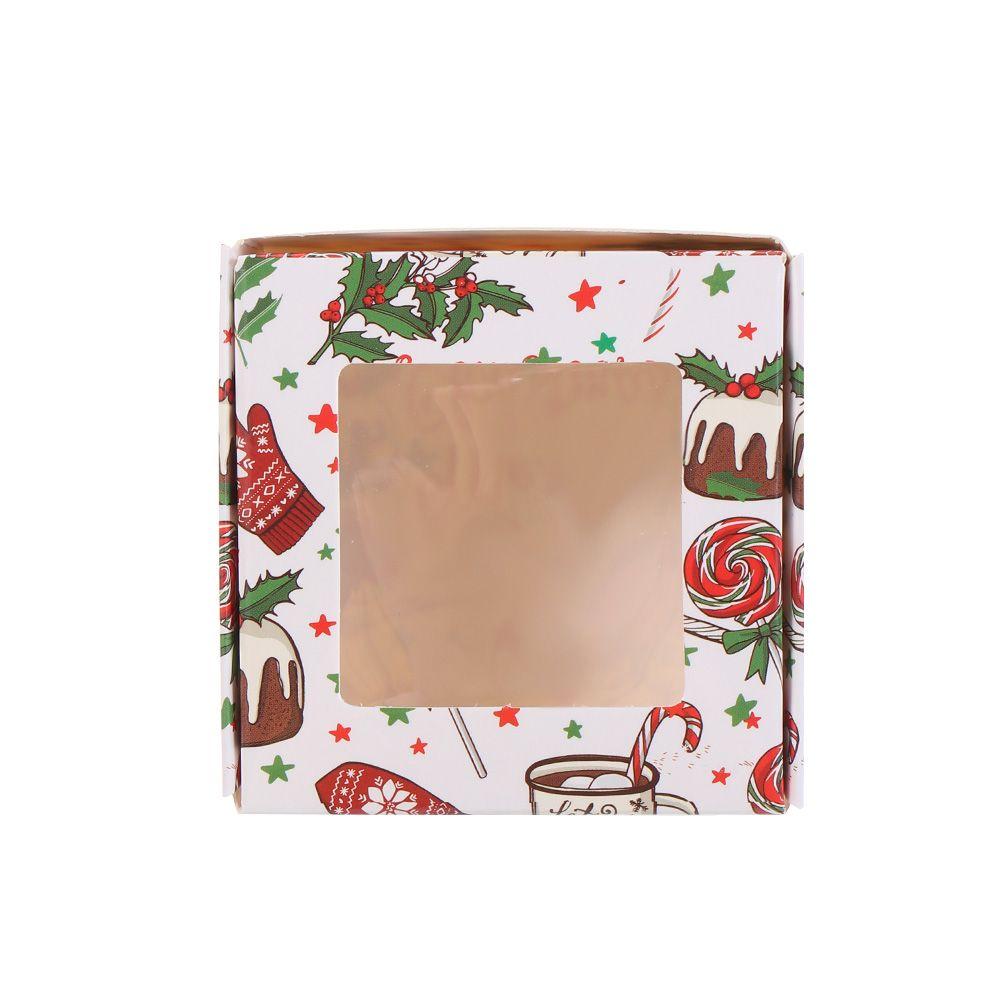 wedding supplies paper Multi-size kraft window package box gift box Christmas gifts box
