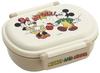 Skater Lunch 1 with Fluffy Meal Made In Disney Mickey Mouse Friends Cooking Kids' Box, Tier, 360ml, Inner, Dome-Shaped, Container, Antibacterial,