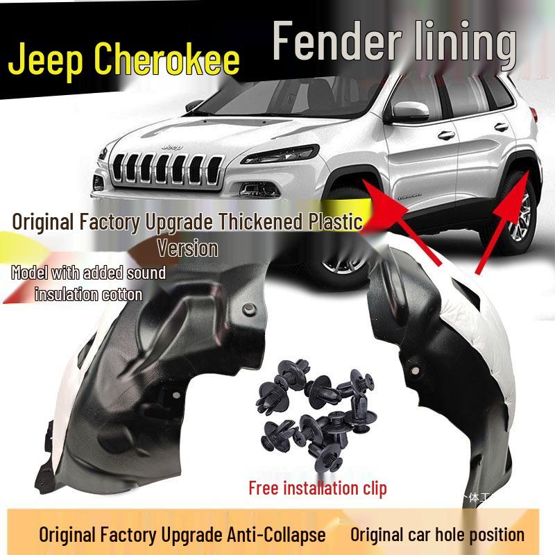 Подкрылок Jeep Cherokee: Подходит для моделей 2014-2020 гг. Переднее крыло