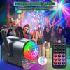 3-в-1 Праздничные огни Диско-шар Освещение для диджеев Диско Освещение сцены Стробоскопы со звуковым управлением Рождественская свадьба Домашний декор