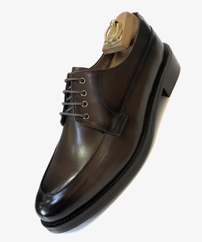 Joenshoe Human Loop U-Tip Oxford Middle Brown