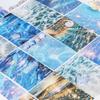 25 шт./лот Блокноты Материал Бумага Погружающее наблюдение за морем Junk Journal Скрапбукинг Ретро Бумага для декора фона