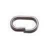 Durable Stainless Steel Line Tackle Fishing Hanging Snap Barrel Swivel Connector Oval Split Rings