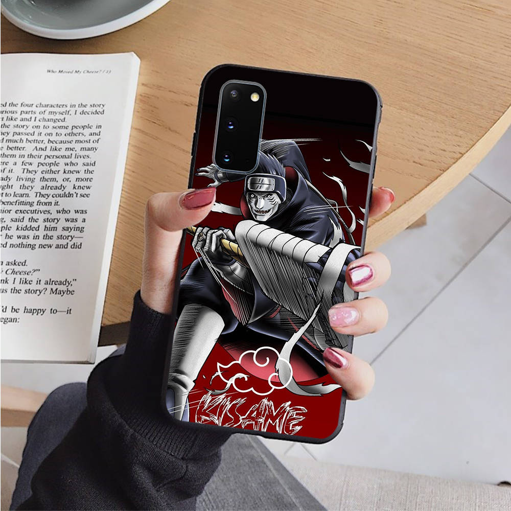 AD77 Наруто Акацуки черный чехол для OPPO Reno 8 6 5 4 Pro Find X3 A17 A31 A38 A40 A53 A54 A55 A74 A76 A78 A77 A80 A94 A95 A96 Pro Sofe Cover