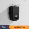 BlackLiquid Soap Dispensers Wall Sabonet 304 Stainless Steel Wall Mounted Bathroom Liquid Hand Soap Dispenser Kitchen Fitting