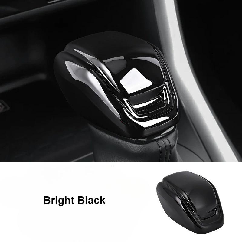 Car Gear Shift Knob Gear Head Cover Trim Accessories For Toyota RAV4 2020 - 2025 Highlander Crown Kluger Venza Camry