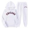 2026 Mens Hooded Tracksuit Set Fleece Sweatshirt Sportswear Casual Wear