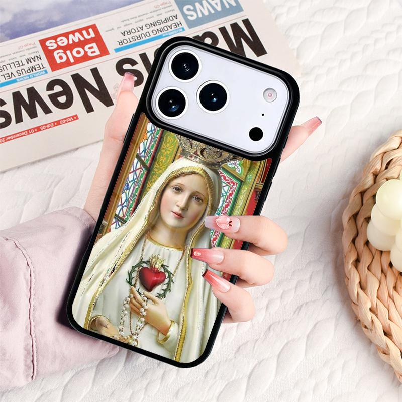 Virgin Maria Phone Case For IPhone 17 16e 15 14 13 12 11 Pro Max Air Mini Soft Protective Cover