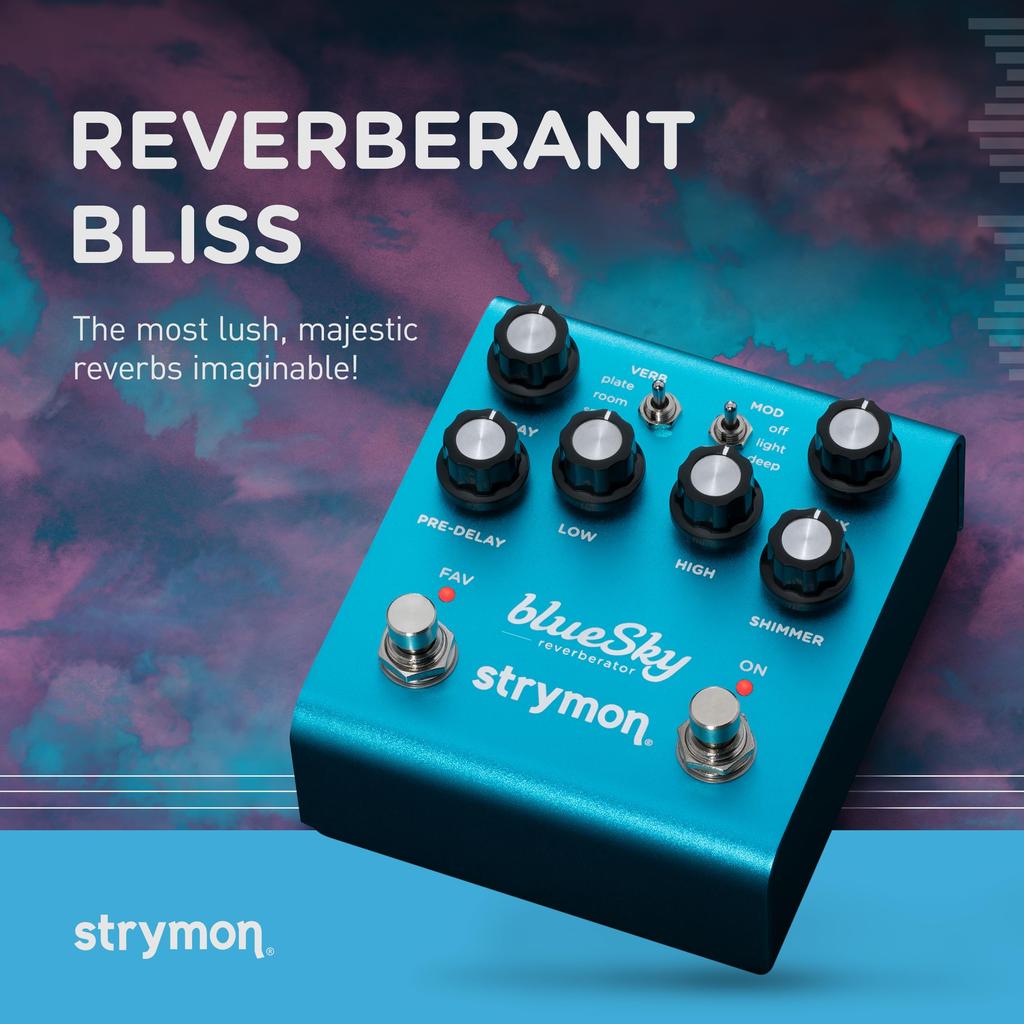 Strymon BlueSky V2 Reverb Guitar Pedal