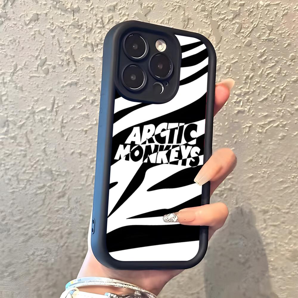 Fashion Arctics Monkeys Phone Case For IPhone 17 Pro Max 16 15 14 Pro Max IPhone 13 Pro Max 11 Plus Silicone Cover