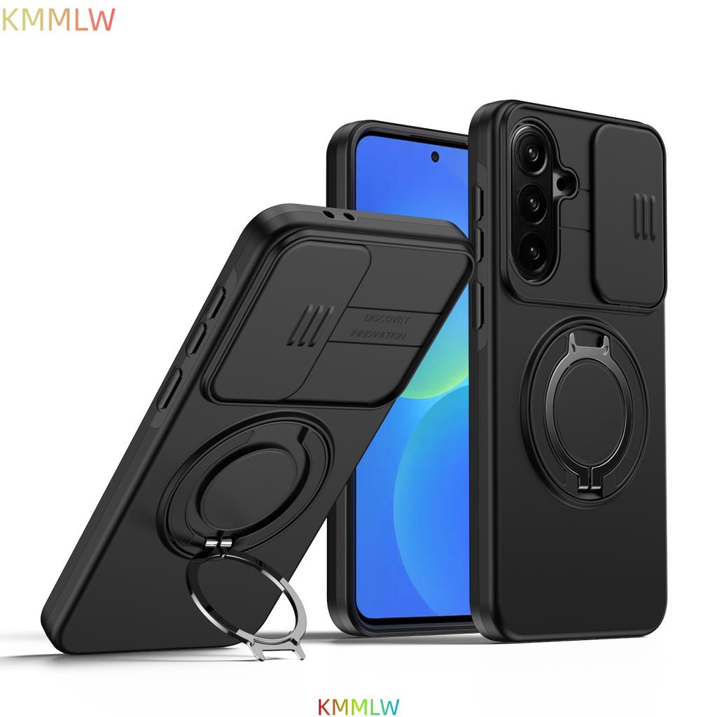 Роскошный противоударный чехол-броня для Samsung Galaxy A57 A56 A36 A26 A06 A54 A14 С магнитной подставкой-держателем Защита объектива Ударопрочный чехол
