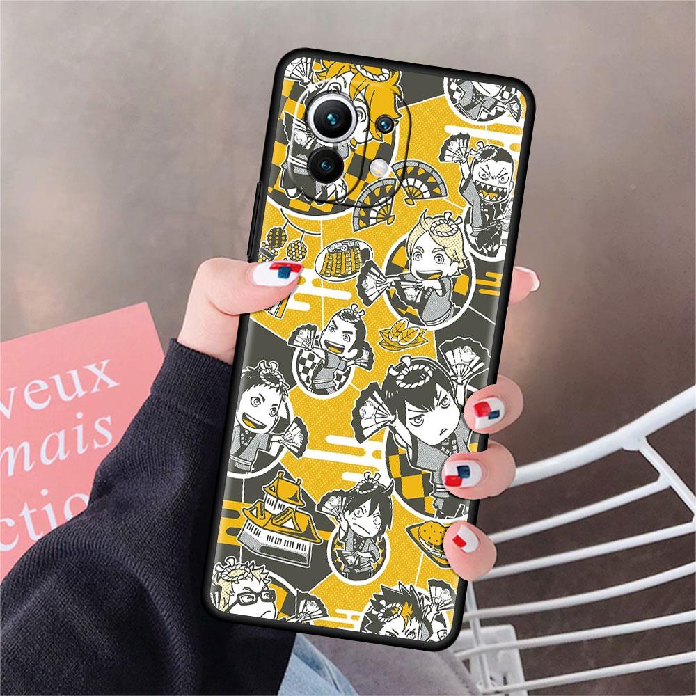 Хайкю!! Чехол с рисунком аниме для Xiaomi Mi 11 Lite 5G NE 11T Pro 10T 9T Note 10 12 12X 12S, ультрамягкий силиконовый чехол для телефона