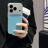 Модный Усовершенствованный Однотонный Чехол с Текстурой Личи для iPhone 17 16 15 14 Pro Max Ударопрочный Защитный Чехол для Телефона