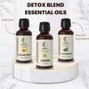 Detox - Grapefruit, Lemon, Peppermint Essential Oils Aromatherapy & Diffuser