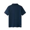 Li Ning Logo Embroidered Quick-Dry Casual Sports Polo Shirt Men Tops Navy-Blue APLT139-3