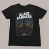 Новая одежда Футболка Black Sabbath, Футболка хэви-метал группы, Мерч для фанатов рок-музыки Унисекс Футболка
