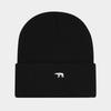 Autumn and winter high-quality bear embroidery thickened warm knitted hat fashionable personalized street versatile stacking hat