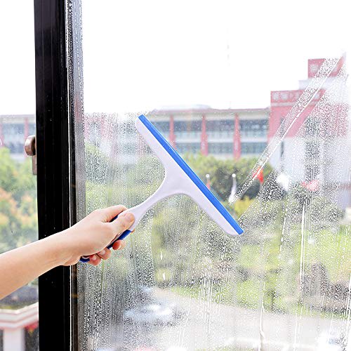 SHOOTING Squeegee Water Drainer Wiper for Bathroom Cleaning (3-Pack)