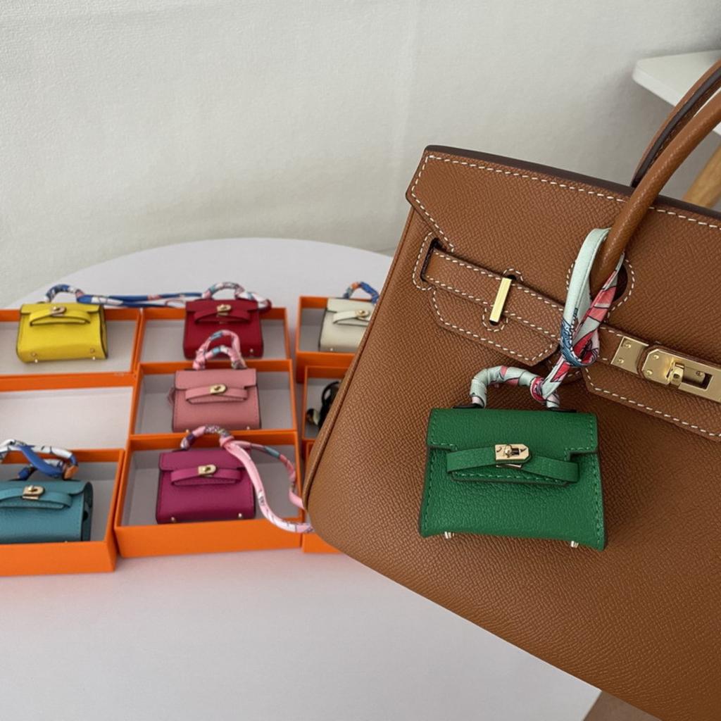 Подвеска на сумку Милый чехол для наушников Кожаный брелок для ключей автомобиля