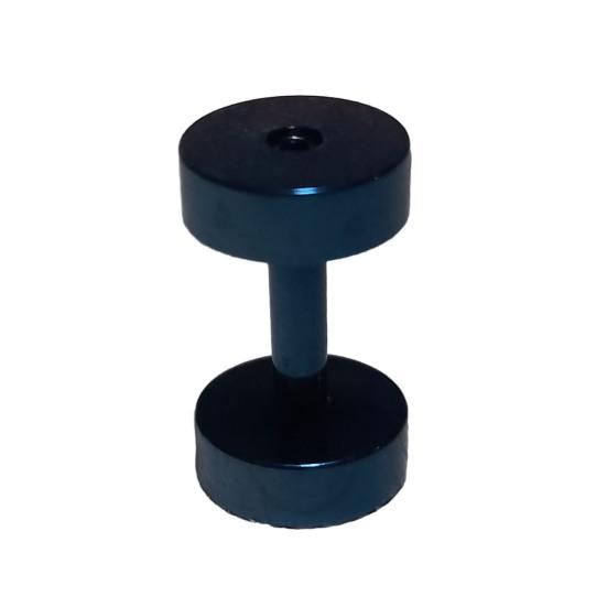 1 шт., унисекс, двойная расклешенная беруша, пирсинг, туннель, расширитель, ювелирные изделия