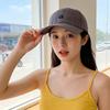 Baseball caps Children's simple and versatile sun caps Cross-border face-showing small sunscreen