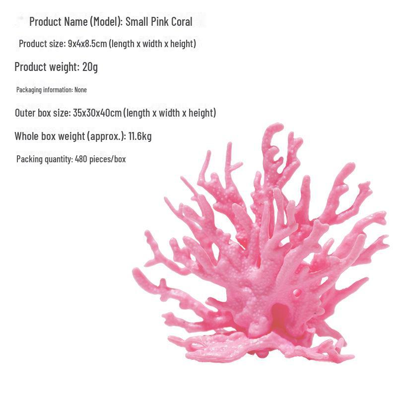 Small Soft Coral Fish Tank Ornament - Aquarium Landscaping Decoration