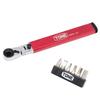BRFM6S Swing Bit Ratchet Set with Magazine, 6.35mm Bit Width, 7 Pieces