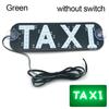 LED Taxi Light With/without Switch 45SMD 2835 Car Signal Lamp Cab Indicator Light Panel Signal Beacon Windscreen Car Accessory