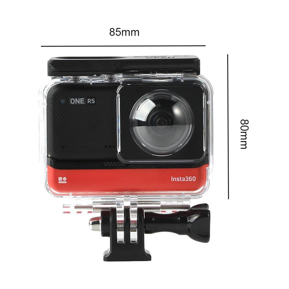 Diving Case Portable Waterproof Box Protective Shell Cover Anti-drop Protector Accessories for Insta360 ONE RS Panoramic Camera
