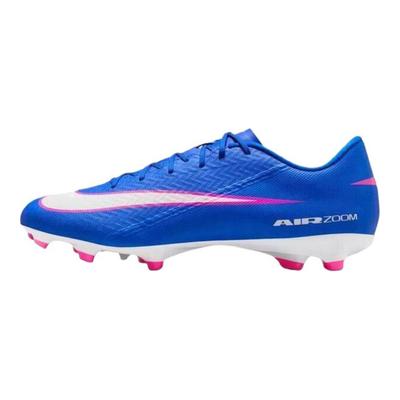 Zoom Mercurial Vapor 16 Academy MG Низкие Шиповки Racer Blue Унисекс Белые FQ1458-446
