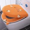 New  Sale Toilet Cushion Household Set Toilet Seat Cover 1 /2 Piece Set Universal Toilet Cushion Zipper