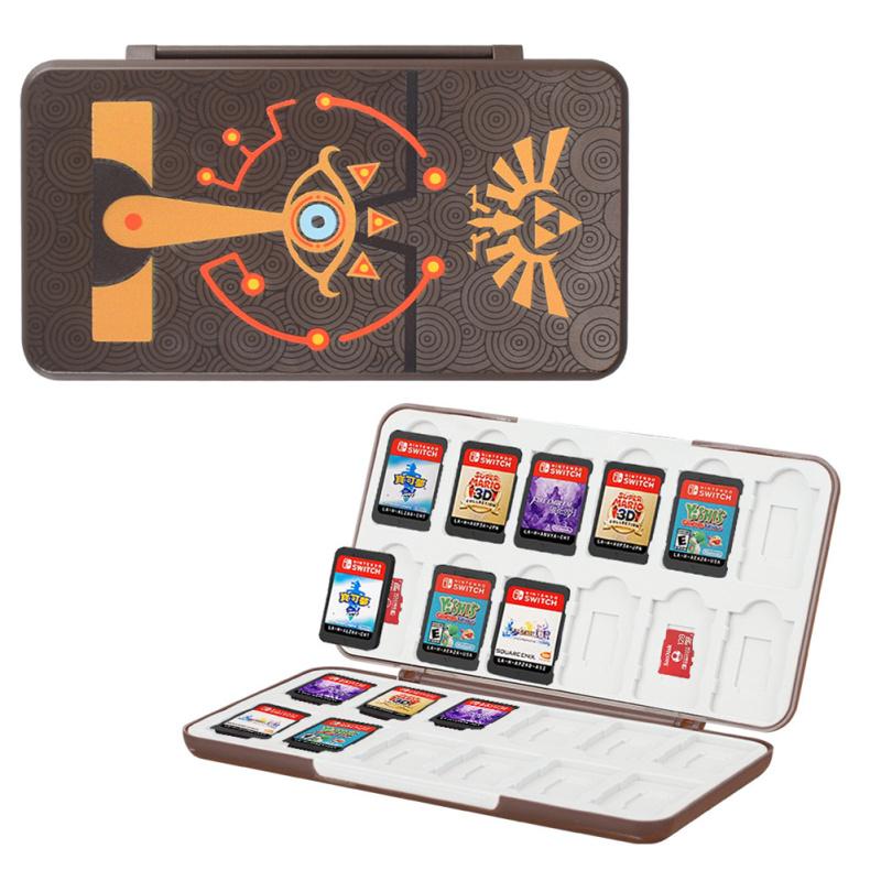 24-в-1 чехол для хранения игровых карт Nintendo Switch 3d силиконовый чехол для коммутатора Nintendo