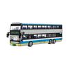 Non-Toxic 491Pcs Hot City Double Decker Electric Bus Building Blocks Small Particle Diy Bricks Gifts For Children