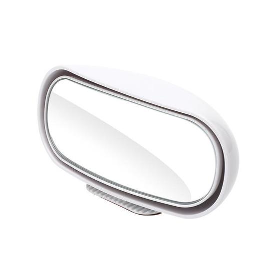 Автомобильное зеркало заднего вида с широким обзором, регулируемым углом обзора, универсальная посадка, простая установка, прямоугольная, слепая зона