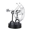 Semi Golbe Shape Revolving Gadget Perpetual Motion Desk Office Decor Physics Science Art Toy
