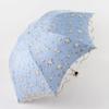New Fashion Floral Embroidery Lace Folding Princess Umbrella Summer Outdoor Portable UV Protection Sun Umbrella Sunny Umbrella