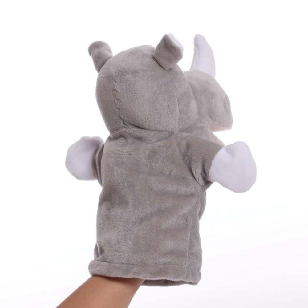 Stuffed Plush Hand Doll Appease Toys Hand Finger Puppets Kid Gifts Animal Hand Puppet Parent-child