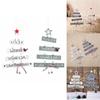 High Quality Christmas Wooden Pendant Decor For Stylish Living Room Accents