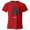 Tokyo Dinosaur Printed Men's T-Shirt Oversized Japanese Harajuku Graphic Tees for Women Tops Tees Casual Streetwear