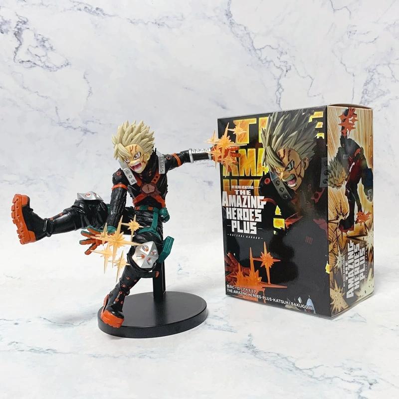 11-20Cm My Hero Academia 7Th Season Himiko Toga Bakugou Katsuki Deku Model Statue Collection Desktop Decoration Ornament Toy Gif