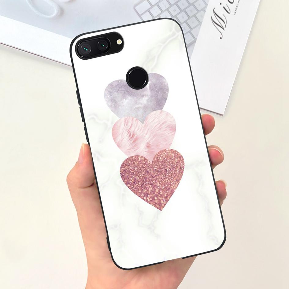 For Xiaomi Mi 8 Lite Case 6.26" Fashion Landscape Girls Bumper Soft Silicone Phone Cover For Xiomi Mi 8 Lite Funda Mi8Lite Pouch