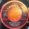 7inch Record JOHNNY & THE HURRICANES - Red River Rock / Reveille Rock 191 Eric Records US Rock Used