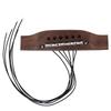 Professional Guitar Piezo Pickup For 6 String Acoustic Guitar, Acoustic Guitar Piezo Bridge Pickup, Interference Resist