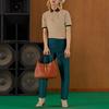 Gucci Поло мужское SS22 Коричневое 701735-XJELJ-2219