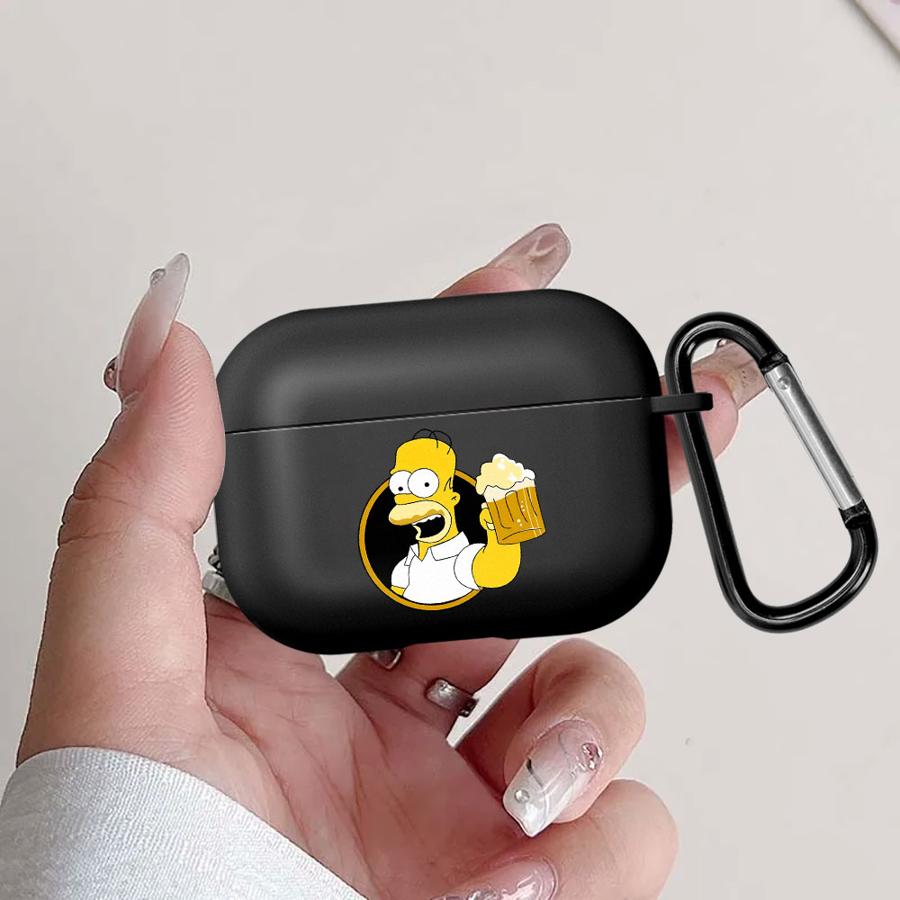 Чехол для Airpods 1 Pro3 2 3 Pro 4 Pro2 Чехлы для наушников Обложка Симпсоны