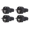 4PCS  2 Slot Plug To IEC320 C13 Power Adapter Professional  To C13 Power Plug Adapter for Laptop